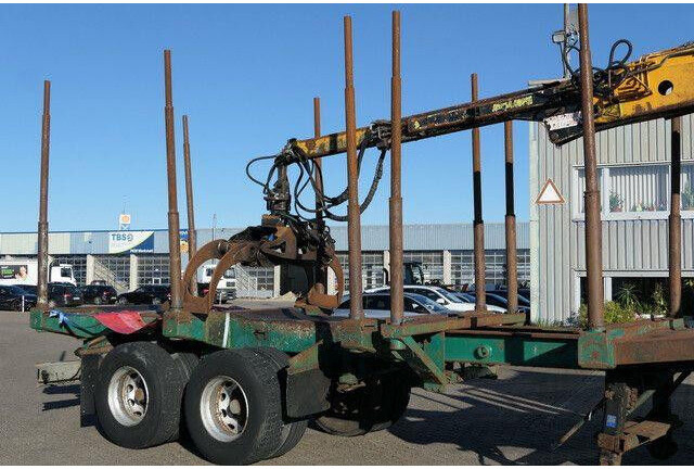 DIEBOLT Teleskop., Holzladekran, 2-Achser, BPW - 木材运输半挂车:图4 DIEBOLT Teleskop., Holzladekran, 2-Achser, BPW - 木材运输半挂车:图4