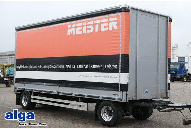 Dünschede PA 18/7, Jumbo, Bordwände, Alu-Felgen - 侧帘拖车:图1 Dünschede PA 18/7, Jumbo, Bordwände, Alu-Felgen - 侧帘拖车:图1