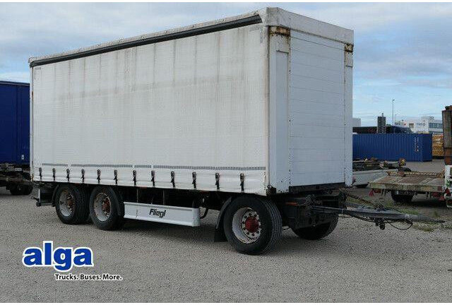 Fliegl DPS 240, 3-Achser, Edscha, Schiebeplane, BPW - 侧帘拖车:图1 Fliegl DPS 240, 3-Achser, Edscha, Schiebeplane, BPW - 侧帘拖车:图1
