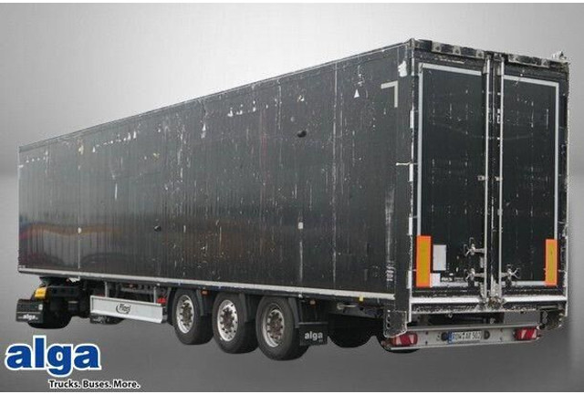 Fliegl SDS 390, 92m³, 10mm Boden, Funk, SAF - 封闭厢式半拖车:图1 Fliegl SDS 390, 92m³, 10mm Boden, Funk, SAF - 封闭厢式半拖车:图1