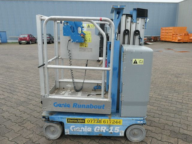 Genie CR 15, Scherenbühne, 6,5mtr. Arbeitshöhe,Elektr. - 垂直桅杆升降机:图4 Genie CR 15, Scherenbühne, 6,5mtr. Arbeitshöhe,Elektr. - 垂直桅杆升降机:图4