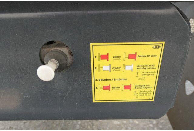 集装箱运输车/ 可拆卸车身的拖车 HKM G 18 ZL 5,0, Außenroller 5 bis 7m, Luftfederun：图11
