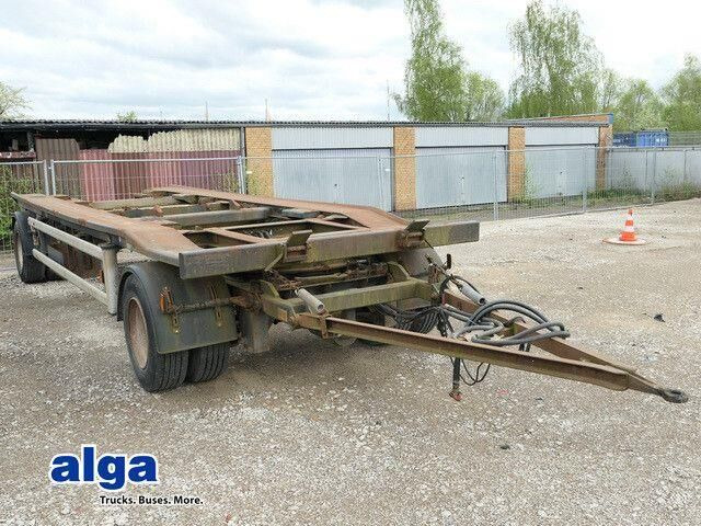Huffermann HKA 18.70 Außenroller Zwillingsreifen BPW - 集装箱运输车/ 可拆卸车身的拖车:图1 Huffermann HKA 18.70 Außenroller Zwillingsreifen BPW - 集装箱运输车/ 可拆卸车身的拖车:图1