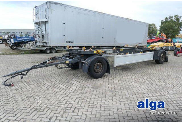 Huffermann HMA 18.24 LS Vario-Carrier, 2x Absetzcontainer - 集装箱运输车/ 可拆卸车身的拖车:图1 Huffermann HMA 18.24 LS Vario-Carrier, 2x Absetzcontainer - 集装箱运输车/ 可拆卸车身的拖车:图1