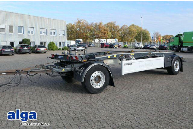 Huffermann HSA 18.70 LS, Schlitten, Alu-Felgen, Staukasten - 集装箱运输车/ 可拆卸车身的拖车:图1 Huffermann HSA 18.70 LS, Schlitten, Alu-Felgen, Staukasten - 集装箱运输车/ 可拆卸车身的拖车:图1