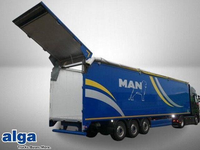 Knapen Trailers K 200, 92m³, 10mm Boden, Hydr. Heckklappe, Funk - 封闭厢式半拖车:图1 Knapen Trailers K 200, 92m³, 10mm Boden, Hydr. Heckklappe, Funk - 封闭厢式半拖车:图1