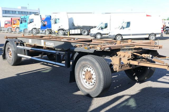 Kögel AWE 18, BDF, Wechselbrücke, 385/65 Reifen, BPW, - 集装箱运输车/ 可拆卸车身的拖车:图2 Kögel AWE 18, BDF, Wechselbrücke, 385/65 Reifen, BPW, - 集装箱运输车/ 可拆卸车身的拖车:图2