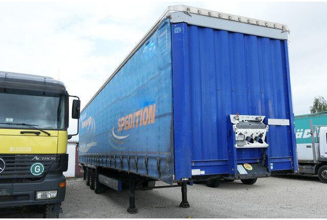 Krone SD 27 ELB4-CS, Edscha, Luftfederung, Tautliner - 侧帘半拖车:图4 Krone SD 27 ELB4-CS, Edscha, Luftfederung, Tautliner - 侧帘半拖车:图4