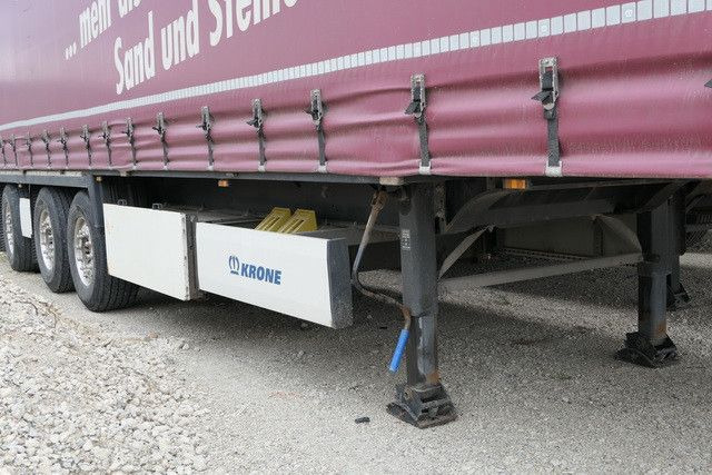 Krone SD, Gelenkt, Luft-Lift, Mitnahmestapler, Edscha - 侧帘半拖车:图2 Krone SD, Gelenkt, Luft-Lift, Mitnahmestapler, Edscha - 侧帘半拖车:图2