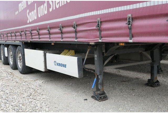 Krone SD, Gelenkt, Luft-Lift, Mitnahmestapler, Edscha - 侧帘半拖车:图2 Krone SD, Gelenkt, Luft-Lift, Mitnahmestapler, Edscha - 侧帘半拖车:图2