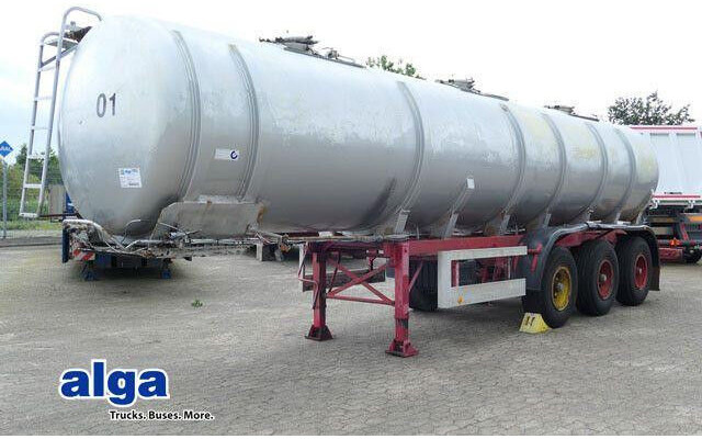 LAG GSA-C 20 S, Chemie-Tank, 25m³, Blattfederung - 液罐半拖车:图1 LAG GSA-C 20 S, Chemie-Tank, 25m³, Blattfederung - 液罐半拖车:图1