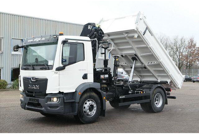 MAN 18.320 TGM BB, Kran Hiab X-Hiduo 138, Funk, AHK - 翻斗车:图4 MAN 18.320 TGM BB, Kran Hiab X-Hiduo 138, Funk, AHK - 翻斗车:图4