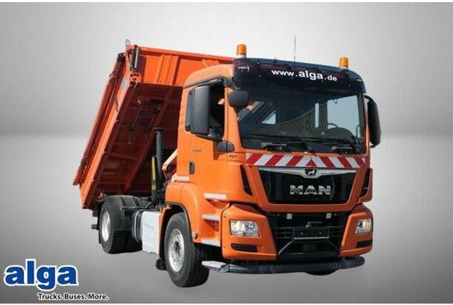 MAN 18.460 TGS 4x2, Palfinger 8.501, Meiller, Klima - 翻斗车:图1 MAN 18.460 TGS 4x2, Palfinger 8.501, Meiller, Klima - 翻斗车:图1