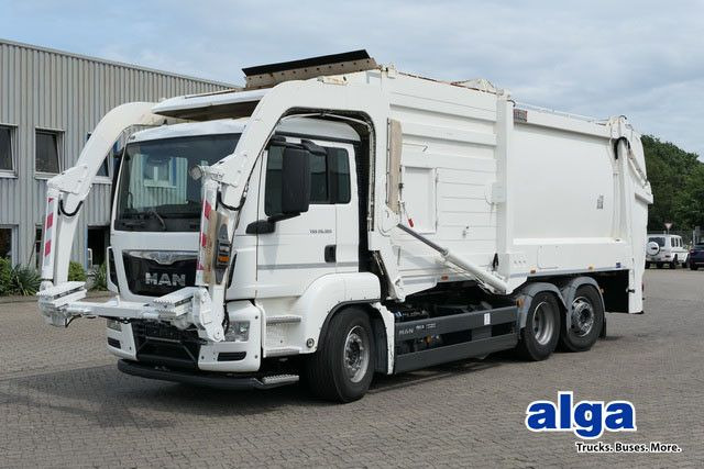 MAN 26.320 TGS BL 6x2, Überkopflader/Frontlader, AC MAN 26.320 TGS BL 6x2, Überkopflader/Frontlader, AC - 垃圾车:图1 MAN 26.320 TGS BL 6x2, Überkopflader/Frontlader, AC MAN 26.320 TGS BL 6x2, Überkopflader/Frontlader, AC - 垃圾车:图1