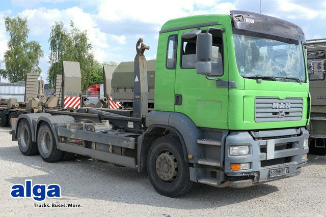 MAN 26.390 TGA BL 6x4, VDL S-21 6200, Klima, Luftfe. - 吊钩升降车:图1 MAN 26.390 TGA BL 6x4, VDL S-21 6200, Klima, Luftfe. - 吊钩升降车:图1