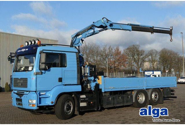 MAN 26.440 6x4H-2 BL TGA, Terex-Atlas 165.5, Funk - 栏板式/ 平板卡车:图1 MAN 26.440 6x4H-2 BL TGA, Terex-Atlas 165.5, Funk - 栏板式/ 平板卡车:图1