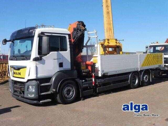 MAN 26.440 TGS LL 6x2, Palfinger PK 22002, Klima,AHK - 栏板式/ 平板卡车:图1 MAN 26.440 TGS LL 6x2, Palfinger PK 22002, Klima,AHK - 栏板式/ 平板卡车:图1