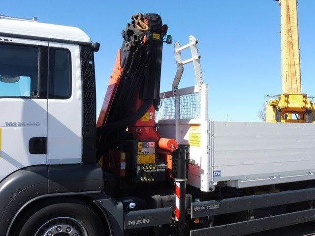 MAN 26.440 TGS LL 6x2, Palfinger PK 22002, Klima,AHK - 栏板式/ 平板卡车:图3 MAN 26.440 TGS LL 6x2, Palfinger PK 22002, Klima,AHK - 栏板式/ 平板卡车:图3