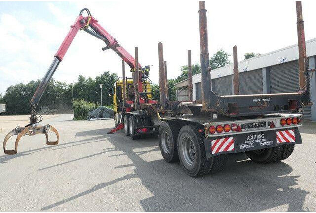 MAN 26.540 TGX 6x4, Kombizug, Huttner LNZK 20 - 木材运输车:图5 MAN 26.540 TGX 6x4, Kombizug, Huttner LNZK 20 - 木材运输车:图5