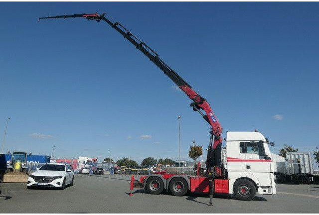 MAN 28.500 TGX 6X2-2 BLS, Kran HMF 5020-K6, Funk,23m - 牵引车:图2 MAN 28.500 TGX 6X2-2 BLS, Kran HMF 5020-K6, Funk,23m - 牵引车:图2