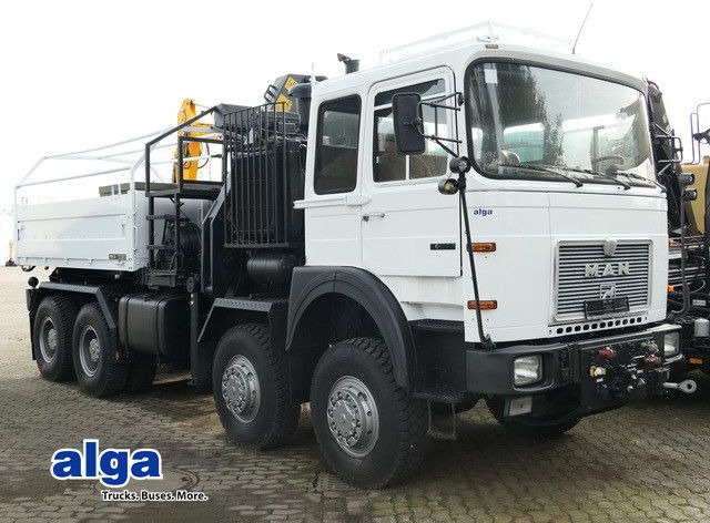 MAN 34.440 8x8, Allrad, Kran, 2x Seilwinde, 2x AHK - 拖吊车:图1 MAN 34.440 8x8, Allrad, Kran, 2x Seilwinde, 2x AHK - 拖吊车:图1