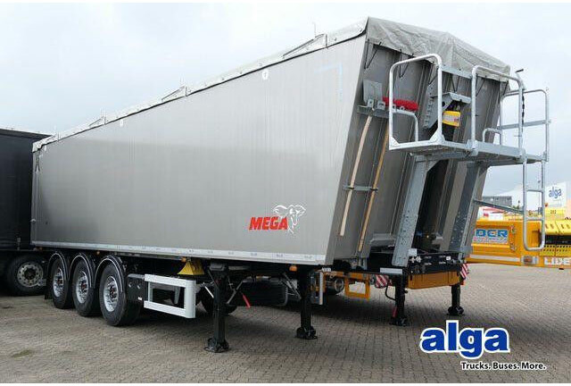 Mega MNL, 52m³, Kombitür, Alu, Sofort verfügbar, SAF - 翻斗半拖车:图1 Mega MNL, 52m³, Kombitür, Alu, Sofort verfügbar, SAF - 翻斗半拖车:图1