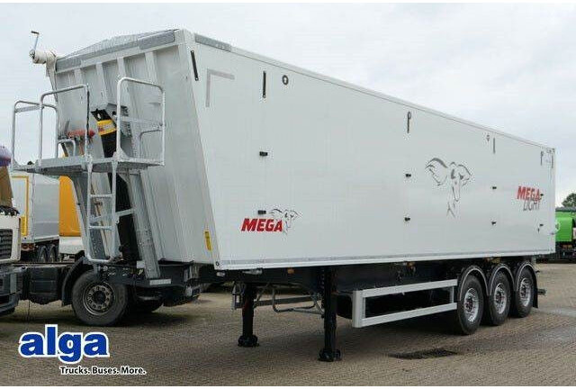 Mega MNL, Alu, 60m³, Kombitür, SAF,Mehrfach auf Lager - 翻斗半拖车:图1 Mega MNL, Alu, 60m³, Kombitür, SAF,Mehrfach auf Lager - 翻斗半拖车:图1
