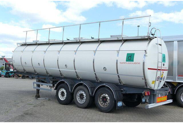 Menci SA 105/Lebensmittel Tank 32 cbm./12x auf Lager! - 液罐半拖车:图5 Menci SA 105/Lebensmittel Tank 32 cbm./12x auf Lager! - 液罐半拖车:图5