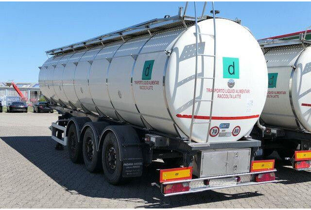 Menci SA 105/Lebensmittel Tank 32 cbm./Liftachse - 液罐半拖车:图2 Menci SA 105/Lebensmittel Tank 32 cbm./Liftachse - 液罐半拖车:图2