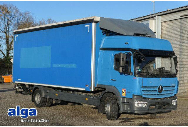 Mercedes-Benz 1330 Atego 4x2, Schlafliege, LBW, AHK, Klima - 侧帘卡车:图1 Mercedes-Benz 1330 Atego 4x2, Schlafliege, LBW, AHK, Klima - 侧帘卡车:图1