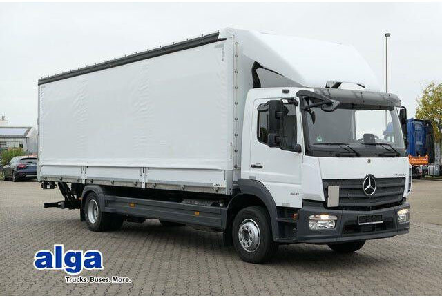 Mercedes-Benz 1521 L Atego 4x2, LBW, Schiebeplane, Klima, Luft - 侧帘卡车:图1 Mercedes-Benz 1521 L Atego 4x2, LBW, Schiebeplane, Klima, Luft - 侧帘卡车:图1