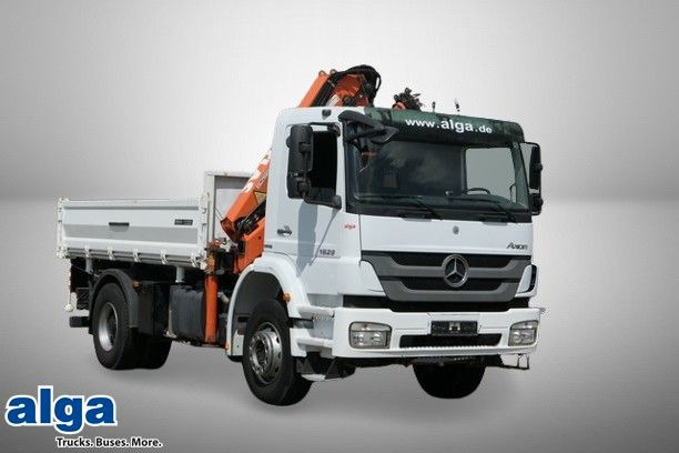 Mercedes-Benz 1829 K Axor, Atlas 116.3-A2L, AHK, Greifer,Klima - 翻斗车, 起重车:图1 Mercedes-Benz 1829 K Axor, Atlas 116.3-A2L, AHK, Greifer,Klima - 翻斗车, 起重车:图1