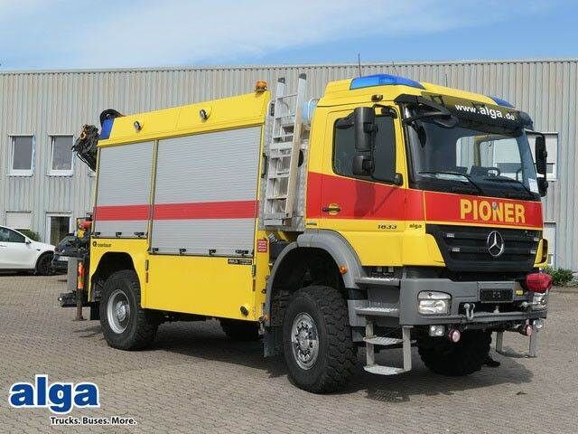 Mercedes-Benz 1833 Axor 4x4, Kran Palfinger, Rosenbauer, AHK - 消防车:图1 Mercedes-Benz 1833 Axor 4x4, Kran Palfinger, Rosenbauer, AHK - 消防车:图1