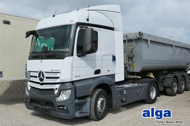 Mercedes-Benz 1843 LS Actros, MP4, Retarder, 2x Tank, Spoiler - 牵引车:图1 Mercedes-Benz 1843 LS Actros, MP4, Retarder, 2x Tank, Spoiler - 牵引车:图1
