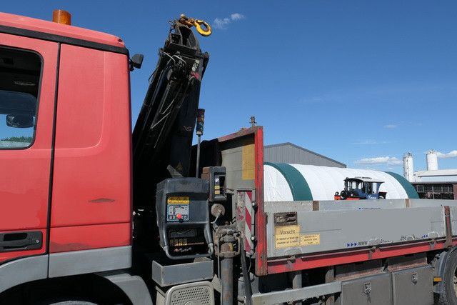 Mercedes-Benz 1844 L Actros 4x2, Hiab 144E-3, Funk, Voll-Luft - 栏板式/ 平板卡车, 起重车:图3 Mercedes-Benz 1844 L Actros 4x2, Hiab 144E-3, Funk, Voll-Luft - 栏板式/ 平板卡车, 起重车:图3