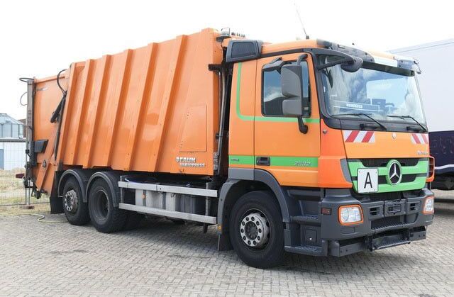 Mercedes-Benz 2532 L Actros 6c2, Faun, Zöller, 24m³, MP3, AC - 垃圾车:图2 Mercedes-Benz 2532 L Actros 6c2, Faun, Zöller, 24m³, MP3, AC - 垃圾车:图2