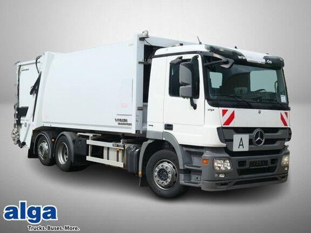 Mercedes-Benz 2532 L Actros 6x2, Faun, Variopress II 524,Klima - 垃圾车:图1 Mercedes-Benz 2532 L Actros 6x2, Faun, Variopress II 524,Klima - 垃圾车:图1