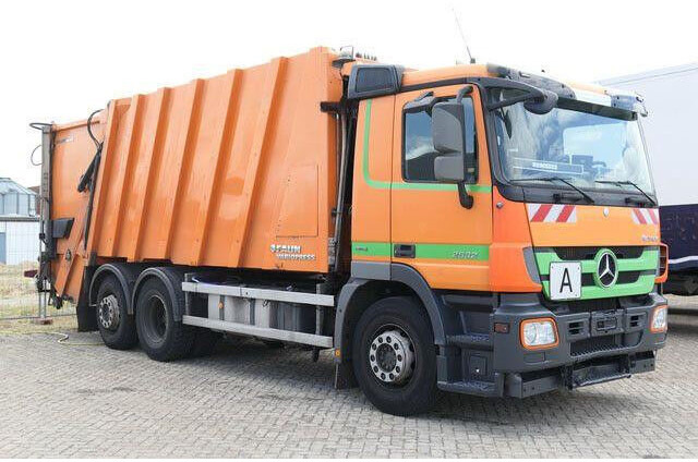 Mercedes-Benz 2532 L Actros 6x2, Faun, Zöller, 24m³, MP3, AC - 垃圾车:图2 Mercedes-Benz 2532 L Actros 6x2, Faun, Zöller, 24m³, MP3, AC - 垃圾车:图2