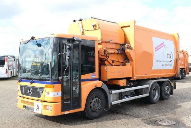 Mercedes-Benz 2633 Econic, Schörling, Seitenlader, Klima, - 垃圾车:图4 Mercedes-Benz 2633 Econic, Schörling, Seitenlader, Klima, - 垃圾车:图4