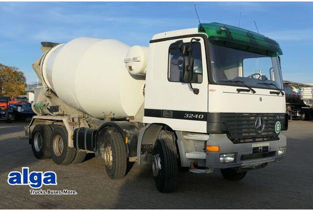 Mercedes-Benz 3240 B Actros 8x4, Liebherr HTM904, 9m³ - 混凝土搅拌车:图1 Mercedes-Benz 3240 B Actros 8x4, Liebherr HTM904, 9m³ - 混凝土搅拌车:图1