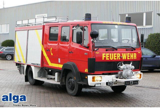 Mercedes-Benz 814 F 4x2, Pumpe, DOKA, Feuerwehr, 26tkm - 消防车:图1 Mercedes-Benz 814 F 4x2, Pumpe, DOKA, Feuerwehr, 26tkm - 消防车:图1