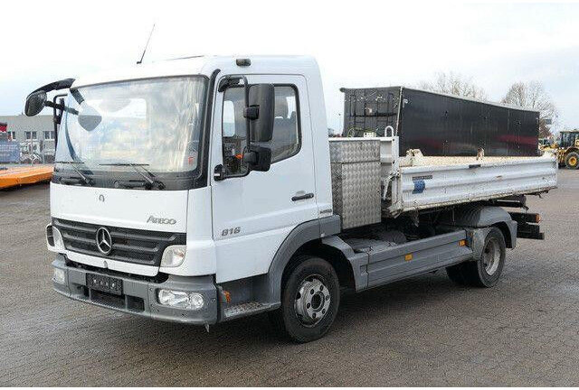 Mercedes-Benz 816 K Atego 4x2, Meiller, 3. Sitz, 2x AHK - 翻斗车:图5 Mercedes-Benz 816 K Atego 4x2, Meiller, 3. Sitz, 2x AHK - 翻斗车:图5
