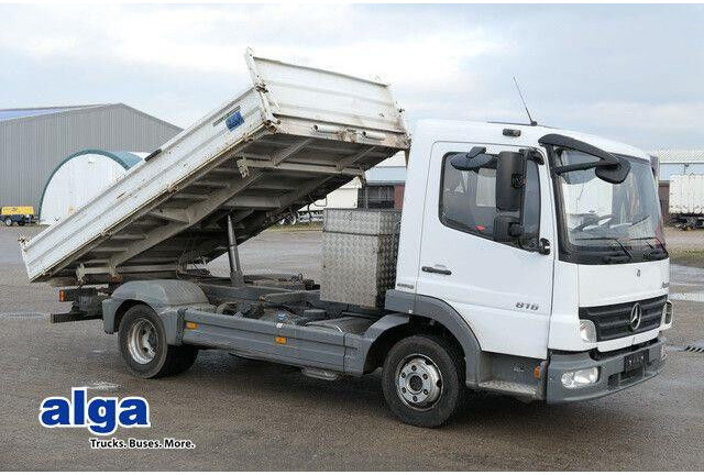 Mercedes-Benz 816 K Atego 4x2, Meiller, 3. Sitz, 2x AHK - 翻斗车:图1 Mercedes-Benz 816 K Atego 4x2, Meiller, 3. Sitz, 2x AHK - 翻斗车:图1