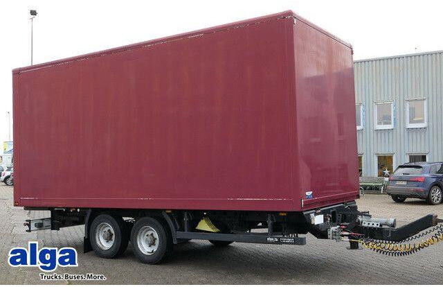 Möslein TKO 105, Tandem, 6.100mm lang, Luftfederung - 封闭厢式拖车:图1 Möslein TKO 105, Tandem, 6.100mm lang, Luftfederung - 封闭厢式拖车:图1