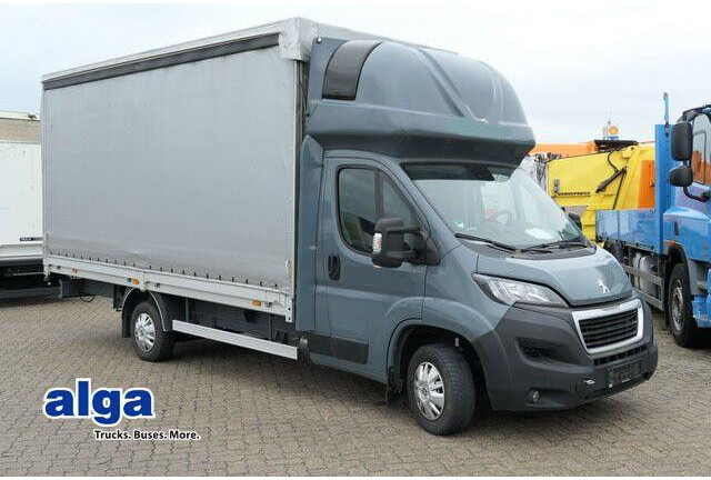 Peugeot Boxer 4x2, Schlafliege, Klima, 100tkm, 4,8mtr. - 侧帘货车:图1 Peugeot Boxer 4x2, Schlafliege, Klima, 100tkm, 4,8mtr. - 侧帘货车:图1