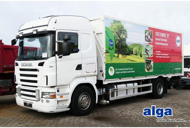 Scania R 420 4X2, Schwenkwand, LBW 2,0to., Retarder, AC - 厢式卡车:图1 Scania R 420 4X2, Schwenkwand, LBW 2,0to., Retarder, AC - 厢式卡车:图1