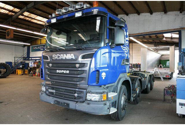 Scania R 500 8x4, Palfinger P24A, Knickarm, Retarder,AC - 吊钩升降车:图2 Scania R 500 8x4, Palfinger P24A, Knickarm, Retarder,AC - 吊钩升降车:图2