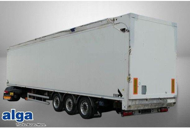 Stas S300ZX, 92m³, 10mm Boden, SAF, Hydr. Heckklappe - 封闭厢式半拖车:图1 Stas S300ZX, 92m³, 10mm Boden, SAF, Hydr. Heckklappe - 封闭厢式半拖车:图1