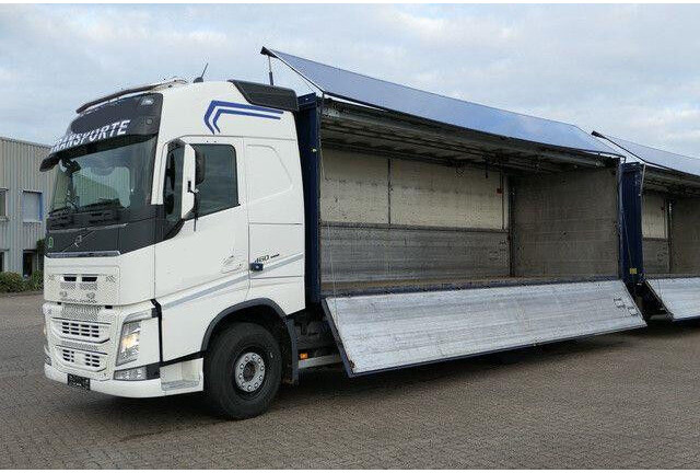 Volvo FH 460 6x2, Getränkezug, LBW, Böse, Lenk-Lift - 厢式卡车:图4 Volvo FH 460 6x2, Getränkezug, LBW, Böse, Lenk-Lift - 厢式卡车:图4