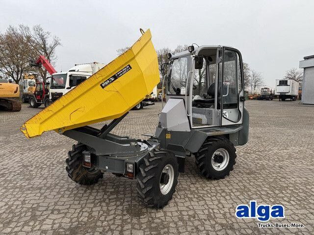 WACKER NEUSON Dumper, Kabine, Straßenzulassung, 1,75m³ - 铰接式自卸车:图1 WACKER NEUSON Dumper, Kabine, Straßenzulassung, 1,75m³ - 铰接式自卸车:图1